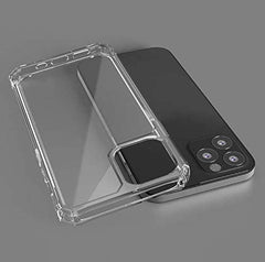 Bulletproof Crystal Clear TPU case Designed for and Compatible with The New 2020 iPhone 12 + Free Tempered Glass Screen Protector Included