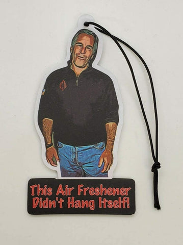 Bulletproof Enterprise Jeffrey Epstein Air Freshener